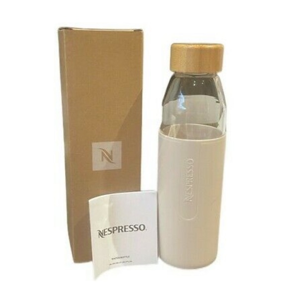 Nespresso Reusable 500ml Water Bottle with Silicone Sleeve - Picture 3 of 3